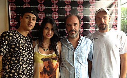 Entrevista radial en el programa f2.8