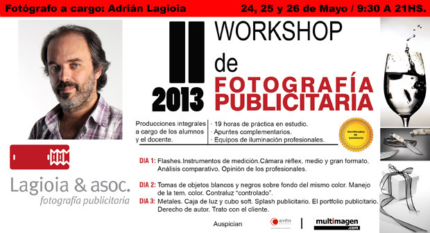Volvemos a C. Rivadavia con el II Workshop de Fotografía de Producto